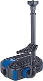 T.I.P. Multifunktions-Teichpumpe Wasserspiel Filter Bachlauf WPF 2500 S, bis 2.500 l/h Fördermenge, Schwarz, (L x B x H) 205 x 320 x 190 mm