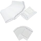 Kaffeefilter Camping,50 Stück KaffeeFilter Einweg mit Hängeöse 7,5 x 9 cm Drip Coffee Bag Einweg Tragbare Kaffee Papier Filter für Zuhause,Büro,Reisen und Camping (Weiß)