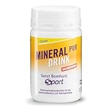 Sanct Bernhard Sport Mineral-Pur-Drink Zitrone | 100g Pulver | für die Elektrolytbalance | kalorienfrei, laktosefrei, glutenfrei | Mineralstoffdrink | deutsche Produktion & laborgeprüft