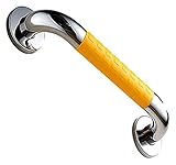 LIKUHLI Haltegriffe für das Badezimmer Haltegriffe aus poliertem Chrom, Sicherheitshandlauf für die Badewanne aus Edelstahl 304, Rutschfester Toilettenstützgriff für behinderte ältere Mens