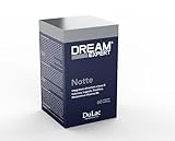 Dulàc - Melatonin 1 mg Nahrungsergänzungsmittel Melatonin und Baldrian 60 Tabletten, Dream Expert Night fördert Entspannung und ruhigen Schlaf, Schlaflosigkeit, Auswirkungen von Jetlag