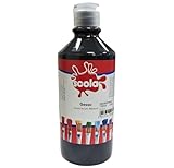 scola Black Gesso Artists Acrylgrundierung für mittelgroße Oberflächen, hergestellt in Großbritannien, 500 ml