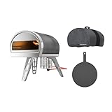 Gozney Roccbox Pizzaofen mit Abdeckhaube und Servierteller (Grau)