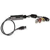HAUPPAUGE USB-Live2 01341 USB Analog Audio-Video Grabber zum digitalisieren von Videos, Live Videos vom Camcorder/Videorecorder auf den PC im PAL-Format (720x576) überspielen. Für Windows 11, 10, 8, 7