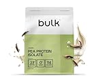Bulk Erbsenprotein Isolat Pulver, Veganes Eiweißpulver, Vanille, 1 kg