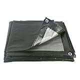 Robuste wasserdichte und wasserdichte Planen für den Außenbereich | LKW-Plane, großes vielseitiges Schutzzubehör für Boote, Autos, Holz, Dächer, Wohnwagen