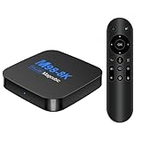 TV Box Android 13.0 TV Box, 2GB 16GB Allwinner H618 cortex-A53 Android Box Support YouTube/Prime Video/Netflix 4K HDR H.265 HEVC 2.4G/5G WiFi BT5.0 mit Fernbedienung