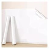 LVTFCO Whiteboard, Whiteboard-Papier, Flipchart-Papier, Whiteboard-Rolle, Elektrostatische Whiteboard-Tapete, für die Home Company School, Leicht zu Reinigen (Color : White, Size : 0.6x2m)