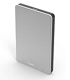 Sonnics 500GB Silber Externe tragbare Festplatte USB 3.0 super schnelle Übertragungsgeschwindigkeit für den Einsatz mit Windows PC, Apple Mac, XBOX ONE und PS4 Fat32