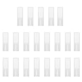 FOMIYES Sichere Messerhüllen 100 Stück Klingen Schutzkappen Transparent für Restaurants Bars Camping und Schneidwerkzeuge