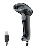 Eyoyo Barcode Scanner 1D 2D QR kabelgebunden, QR Code Scanner Handheld Barcode Leser für PC, Mac, Laptop