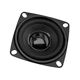 Wilgure 53 Mm Quadratische Lautsprecher Magnetischer Subwoofer 4 Ω Empfindlichkeit 89 Starke Basslautsprecher Komponenten Metall Musikzubehör