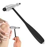 Reflexhammer,Reflexhammer Medizin,Neurologischer Reflexhammer,Neurologischer Hammer,Neuro Reflexhammer mit Doppel-Kunststoffkopf,Medizinischer neurologischer Hammer,für Reflextests