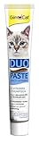 GimCat Duo Paste Multi-Vitamin und Thunfisch - Wertvolle Vitamine steigern Abwehrkräfte und Wohlbefinden - 1 Tube (1 x 50 g)