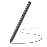 Eingabestift für Dell Stift Active Pen PN7522W, Premier Rechargeable Aktive Stift PN7522W, 3-Tasten, LED-Anzeige, kegelförmige Spitze, Schwarz