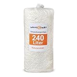 versando 240 Liter Verpackungschips Füllmaterial Polsterchips - 100% natürlich abbaubar aus Maisstärke