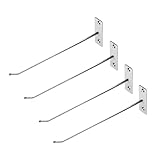 Joyan 4PCS Felgenhalter-Set, Kleiderbügelhalter, Reifenhalter, Werkzeugaufbewahrungsregal komplett mit Metallschrauben - Idealer 20cm Felgenhalter
