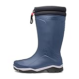 DUNLOP Herren Blizzard Gummistiefel, Blau Blue Grey Black, 43 EU