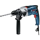 Bosch Professional Schlagbohrmaschine GSB 18-2 RE (inkl. Tiefenanschlag 210 mm, Zusatzhandgriff, Zahnkranzbohrfutter 13mm, im Handwerkerkoffer)