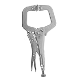 SHINEOFI C Klemme Holzwerkzeug Verstellbare C für Tischlerarbeiten Ergonomische Handhabung für Schweiß und Montageprojekte Robustes Design