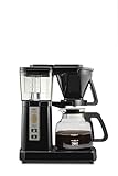 Melitta Excellent 5.0 DeLuxe Filterkaffeemaschine mit Glaskanne, schwarz