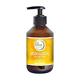 BIO Sonnenöl Sunoil BIOMOND 200 ml/Naturkosmetik/natürlicher Sonnenschutz SPF 5-7 / frisch gepresste Pflanzenöle/ohne Nano-Technologie/Parabenfrei / 100% natürlich