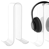 GEEKRIA Acryl 'n' Shaped Kopfhörerständer für On-Ear-Kopfhörer, Gaming-Headset-Ständer, Schreibtisch-Display-Aufhänger, kompatibel mit Sony, Sennheiser, JBL, ATH, Bose, Beats Studio3 Kopfhörer