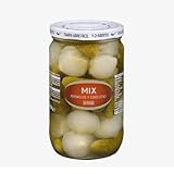 Mix aus Gewürzgurken und Silberzwiebeln Hacendado 2er-Pack