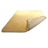 Merauno Lammfell Bettauflage, Matratzenauflage Echt Merino Schadstoffarm, medizinische Gerbung weiches Schaffell, 30° waschbar(140 * 200cm)