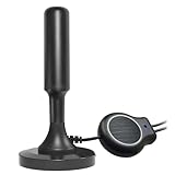 DVBT2 Antenne Wavemax Festberg Hitenna TV Antennes, Rewave Antenne 2025,Antenne für den Innenbereich, mit starkem Signal, Smart-TV-Antennen für den Außenbereich 30dBi (HE05-EU21)