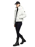 khujo Damenjacke LEXI Steppjacke Winterjacke kurze Loose Fit Jacke mit Kapuze (DE/NL/SE/PL, Alphanumerisch, L, Regular, Kurz, Weiss)