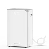 KAITOL Luftentfeuchter 25L/D, 2.5L Wassertank, mit WLAN-APP und Touchscreen, verfügt die Funktionen Entfeuchten/Trocknen/Wasser voll-Erinnerung/Schlafmodus/Auftauen/Luftreinigung.