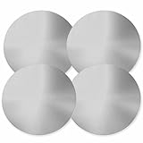 BEYLAB Edelstahl Weihrauchbrenner Plättchen für Räuchermischung Weihrauch Harze fest flüßig Durchmesser 5cm*4