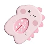 Baby Bad Thermometer - Süßes Dinosaurier -Badewassermesser wasserdichtes Design, sofortiges Lesen Thermometer Spielzeug | Badehelfer für Eltern, Kinderwanne Monitor, Säuglingsdusche, Neugeborene