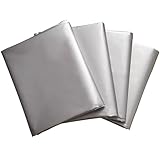 KAIWEYBOBO Verdunkelungsstoff Dick Thermo Sonnenschutz Wasserdicht Reißfest 99% Blickdicht als Universal Outdoorstoff(1.45 * 6m)