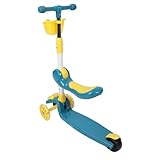 Roller für, Faltbar, Beleuchtet, Stabile Konstruktion. 3 in 1 Kinderroller. Entsorgungsspielzeug