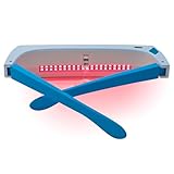 Rotlichttherapiebrille für Augenkomfort und Wellness, tragbare Lichttherapiebrille zur Verbesserung der Sicht und Reduzierung der Augenbelastung