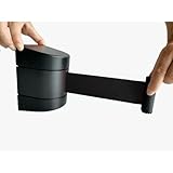 PINNERS Ausziehbares Wandband (5 Meter), No-Pass-Band, Begrenzungsband, Wandbandhalterung, einziehbares Wandband, ausziehbare Wandabsperrung, 5 Meter ausziehbares Sicherheitsband