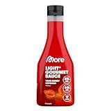 MORE Light Gourmet Sauce, True Curry Ketchup, 285 ml, kalorienreduzierte Soße, ohne Zuckerzusatz und unnötigem Fett