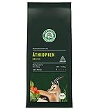 Lebensbaum Äthiopien Kaffee, Bio-Kaffee mit fein-würzigem Aroma, 100% Arabica-Bohnen, fruchtig mild, gemahlen, 250g