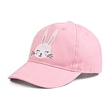 XIAOHAWANG Unisex Sommer Mütze Mädchen Sonnenschutz Baseball Cap Jungen Schirmmütze UV Schutz Basecap Kinder Kappe Frühling,Sommer (as3, Age, 2_Years, 6_Years, Rosa)