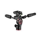 Manfrotto Befree 3-Way Live Stativkopf, Aluminium Fluid-Kopf für Foto- und Video-Kameras bis zu 6 kg, ultra kompakt, Fotozubehör für Content Creation, Foto und Video