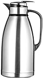 NOGRAX Isolierkanne, doppelwandige isolierte Wasserflasche for Kaffeemaschine, 3 l Kannen (Size : 3L)