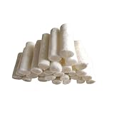 Umweltfreundliche Kaminanzünder – Feuerwürfel, Wachs-Feuerblöcke, 26 Wattestäbchen | Kompakter Holzkohleanzünder, Grillanzünder, Starter-Set