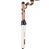 Automatischer Lockenstab, Scdom Global Voltage Rotierender Lockenstab mit Klemme, 5 Heizstufen, 360° Drehbares Netzkabel, Automatisch Rotierender Automatischer Reset-Funktion für Kurzes Haar (26 MM)