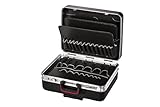 Parat Werkzeugkoffer SILVER KingSize Roll (Größe XL / Werkzeugtasche ohne Inhalt, rollbar, schwarz) 535500171