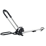 MENABO' Unisex-Adult Portabici da Tetto Auto Chrono 26/29 per Bici Road/MTB, Nero, Unica