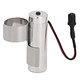 Cryfokt Einstellbare LED-Ohrstöpsellampe, USB-Aufladung, Edelstahl-Daumenlicht für Sichere und Bequeme Ohrenreinigung