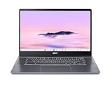 Acer Chromebook Plus 515 (CB515-2H-30CZ) Laptop, 15,6' FHD Display, Intel Core i3-1215U, 8 GB RAM, 128 GB SSD, Intel UHD Graphics, Google ChromeOS, AI-Features, grau