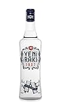 YENI RAKI – AUSGEWOGENE HARMONIE VON TRAUBEN UND ROSINEN – 1x0,7l Rakı mit 45% vol. - Hergestellt in der Türkei